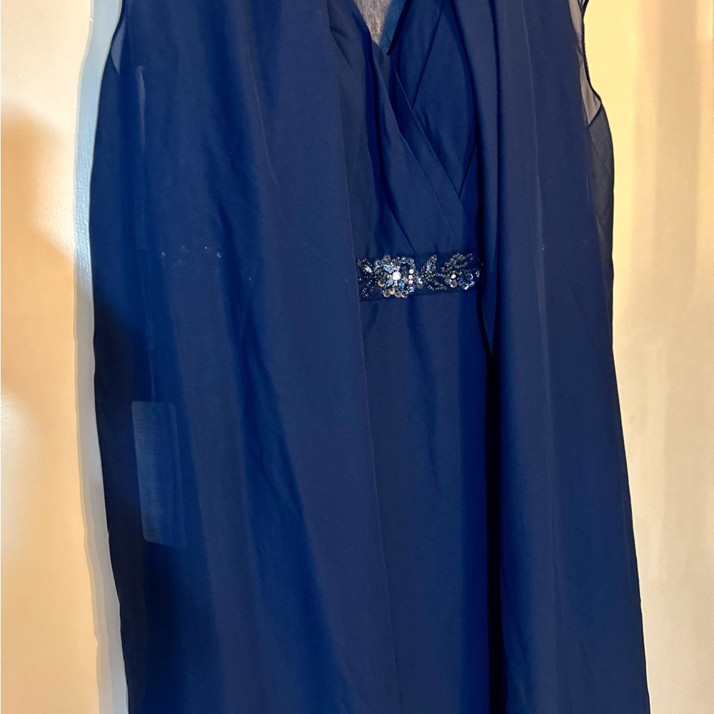 NWT Beautiful Chiffon Evening Dress with Matching Jacket
